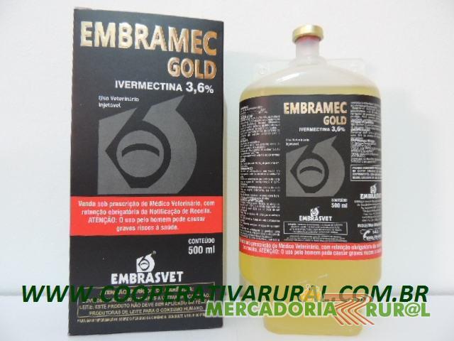 EMBRAMEC GOLD 3.6% IVERMECTINA  REGISTRADO NO MINISTÉRIO ( MAPA)